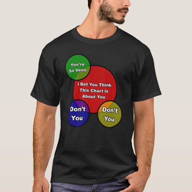 Du är så Venn.. T Shirt (Framsida)