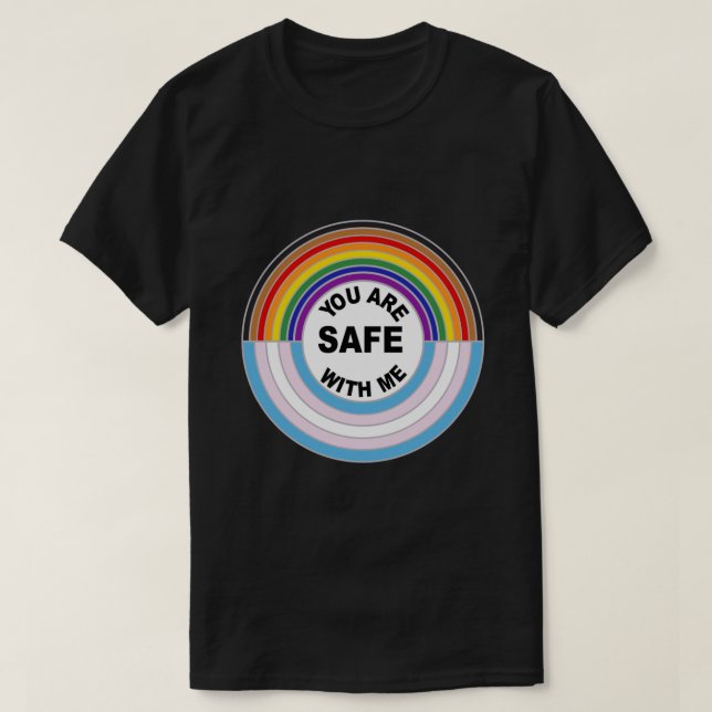 Du är Säker med klassiskt T-Shirt (Design framsida)