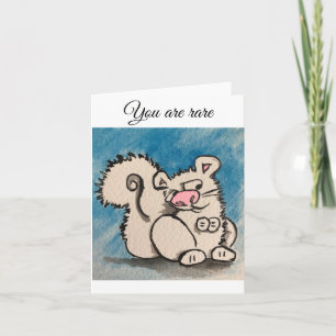 Du är sällsynt kort