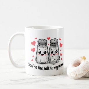 Du är saltet till min peppar kaffemugg