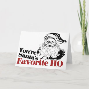 Du är Santa Favorite HO Helgkort