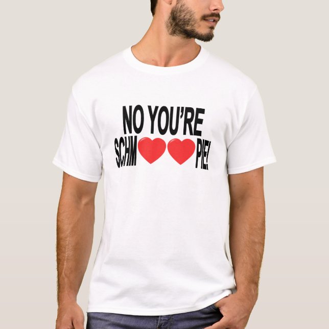 Du är Schmoopy! Utslagsplats T-shirt (Framsida)