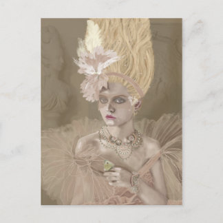 Du är sen vykort