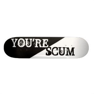 DU ÄR SKALA SKATEBOARD BRÄDA 19,5 CM