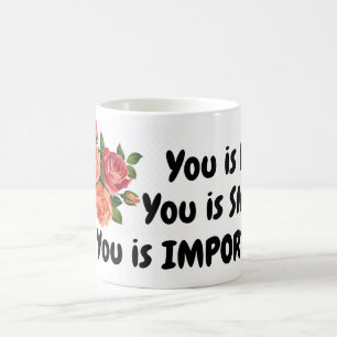 Du är snäll, du är smart, du är viktig Finan Kaffemugg