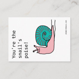 Du är snigeln i vikt! - AI-valentin Tilläggskort