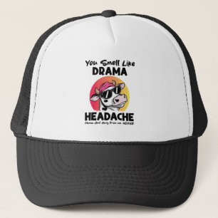 Du är som Drama Headache Sarcastic Cow Gifts Keps