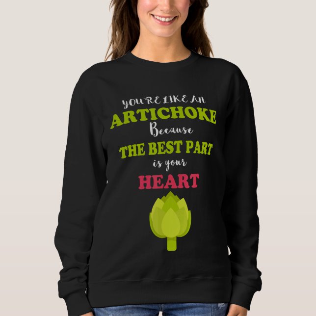 Du är som ett konstskämt för det bästa är t shirt (Framsida)