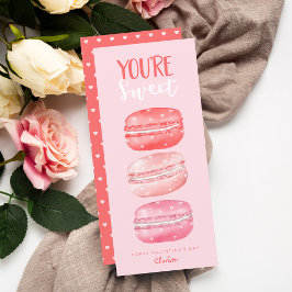 Du är sötad Glad Alla hjärtans dag Macaron Cookies