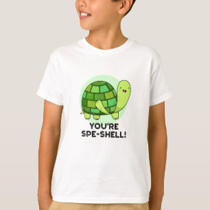 Du är Spe-snäcka Funny Tortoise Pun T Shirt