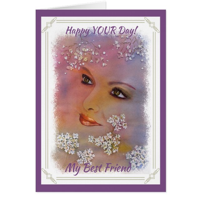 DU ÄR SPECIELL HÄLSNINGSKORT (Framsidan)