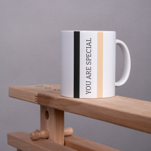 Du Är Speciell Minimalistisk Mugg Med Citat Espressomugg