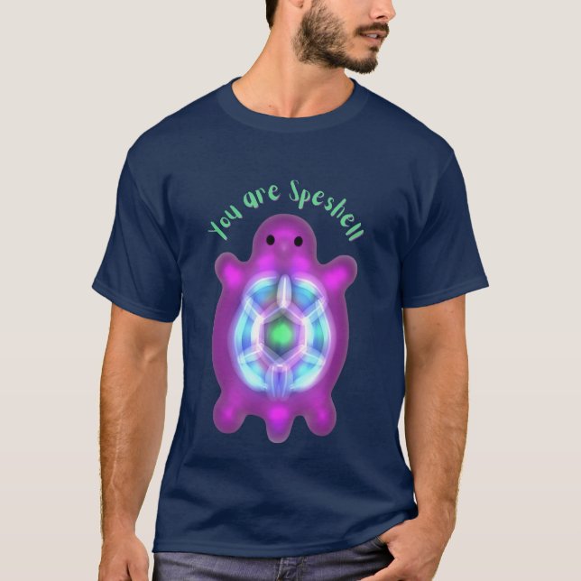 Du Är Speciell Personlig Present Sköldpadda T Shirt (Framsida)