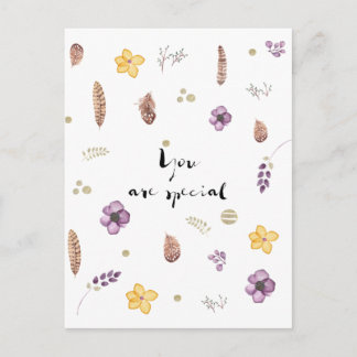 Du är Speciell Vykort