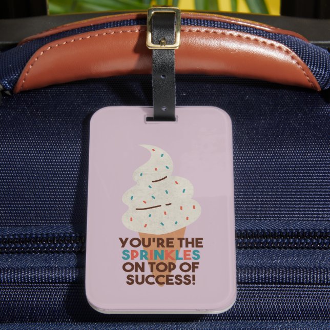 Du är Sprinklerna på framgångens topp! Bagagebricka (Framsida Insitu 2)