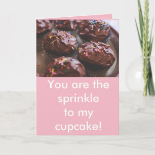 Du är stänk till mitt muffinfödelsedagkort kort