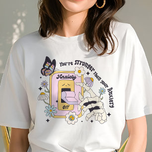 Du är starkare än din ångest t shirt