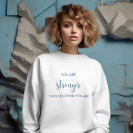 Du är starkare än du Tänka du är T Shirt