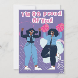 Du är stolt över dig inbjudningar