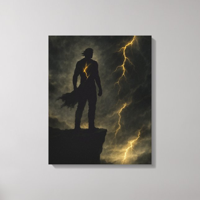 Du Är Stormen – Canvas Väggkonst (Framsida)