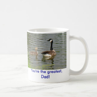 Du är störstan, pappa! kaffemugg