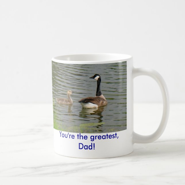 Du är störstan, pappa! kaffemugg (Höger)