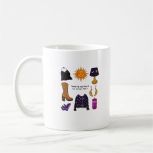 Du är svår att köpa för Whimsigoth Aesthetic Class Kaffemugg