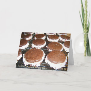 Du är Sweet WHopie Paj Tack Foodie Card Kort