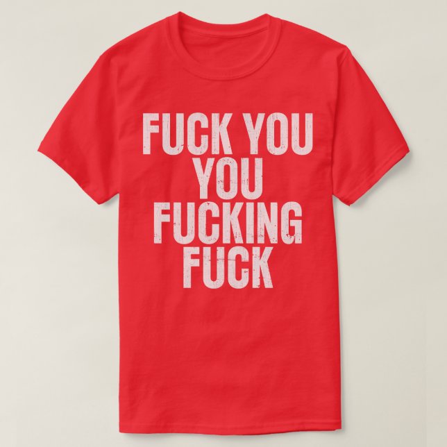 Du är täckt Stil T Shirt (Design framsida)