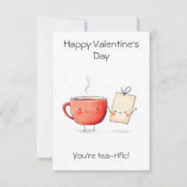 "Du är Te-tabulös!" – Söt och fyndig Alla hjärtans Kort