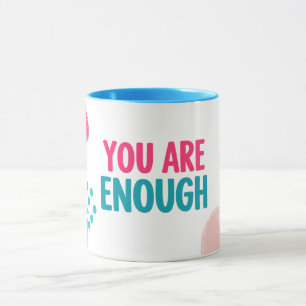 Du Är Tillräcklig Inspirerande Mugg