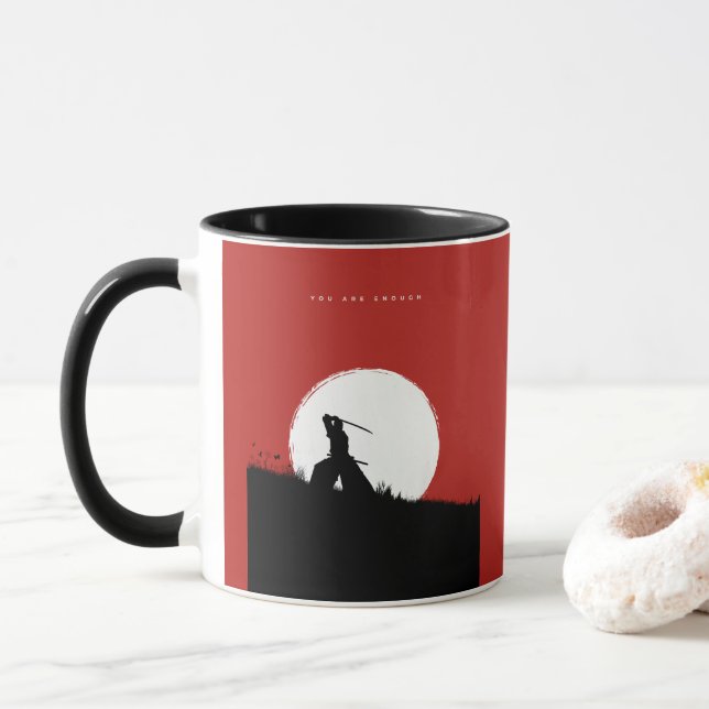 Du är tillräckligt inspirerad mugg (Med munk)