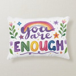 Du är tillräckligt med accentfyllning prydnadskudde