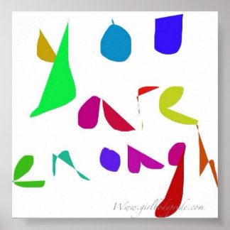 Du är tillräckligt Poster