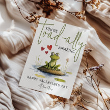 Du är toad-ally Fantastisk | Roligt Valentines day