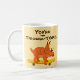 Du är TriceraTops Valentindags gåva Kaffemugg