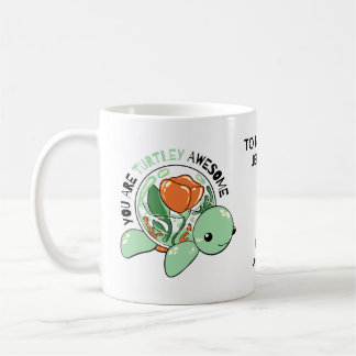 Du är Turtley Fantastisk, Succultura Kaffemugg