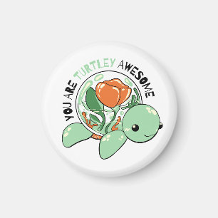 Du är Turtley Fantastisk, Succultura Magnet