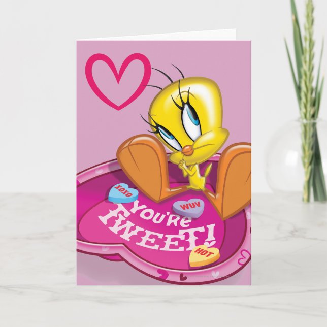 Du är Tweet Tweety Bowl Helgkort (Framsida)