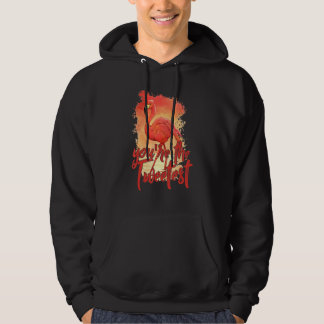 Du är Tweetest Rosa Flamingo Beach Bird 3 Hoodie