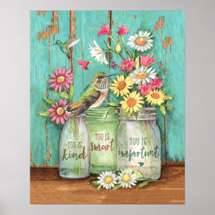 Du är typ Hummingbird Poster