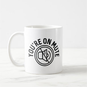 Du Är Tystad Kaffemugg