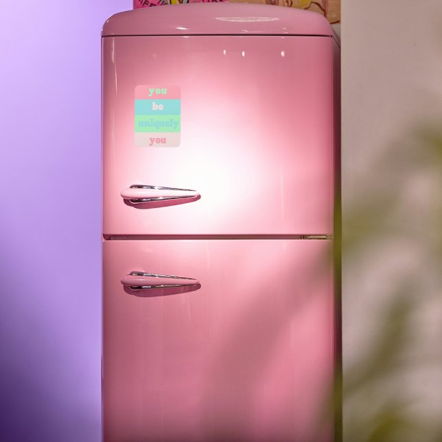 Du är unik i din inspirerande citat magnet (Skapare uppladdad)