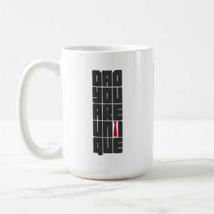Du är unik i ord Pappa Kaffemugg