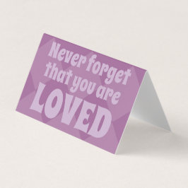 Du är upplovad platonisk Alla hjärtans Notecard 25 Kort