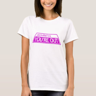 DU är UT - projektera landningsbanan Tim Gunn T Shirt