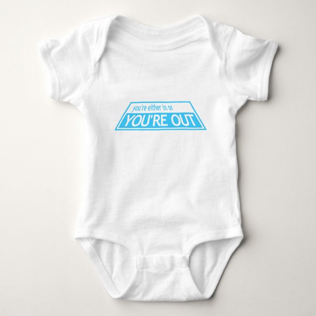 DU är UT - projektera landningsbanan Tim Gunn Tee Shirt (Framsida)