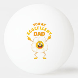 Du är utmärkande fågelägg i Pappa Fars dag Pingisboll