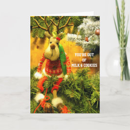 DU ÄR UTOM Mjölk OCH COOKiES 2 Helgkort