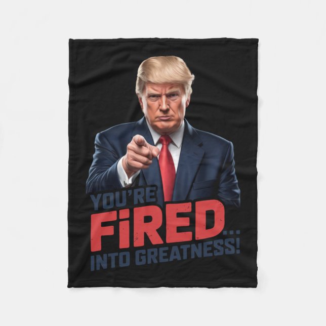 Du är uttorkad! 1 fleecefilt (Framsidan)